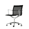 Fauteuil de bureau UNA en cuir avec base à 5 branches