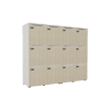 Casiers modulaires disponibles en divers coloris pour l'aménagement intérieur