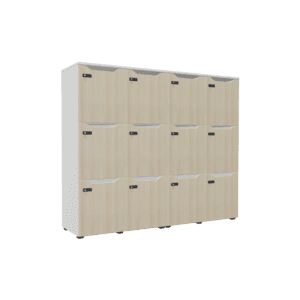 Casiers modulaires disponibles en divers coloris pour l'aménagement intérieur