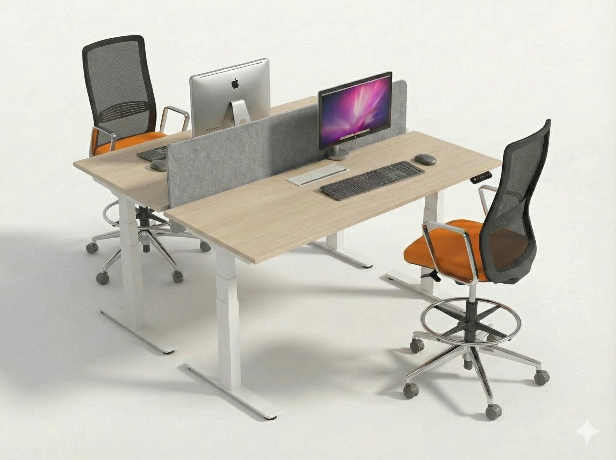 Bureau assis-debout électrique — bureau réglable en hauteur