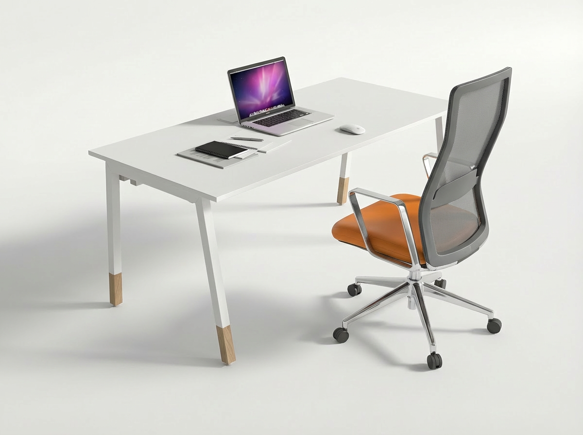 Bureau individuel LESS A-W 1P – Image 3