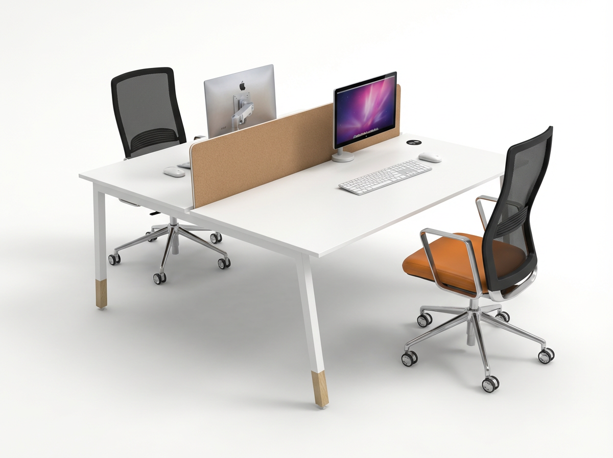 Bureau double LESS A-W 2P – Image 2
