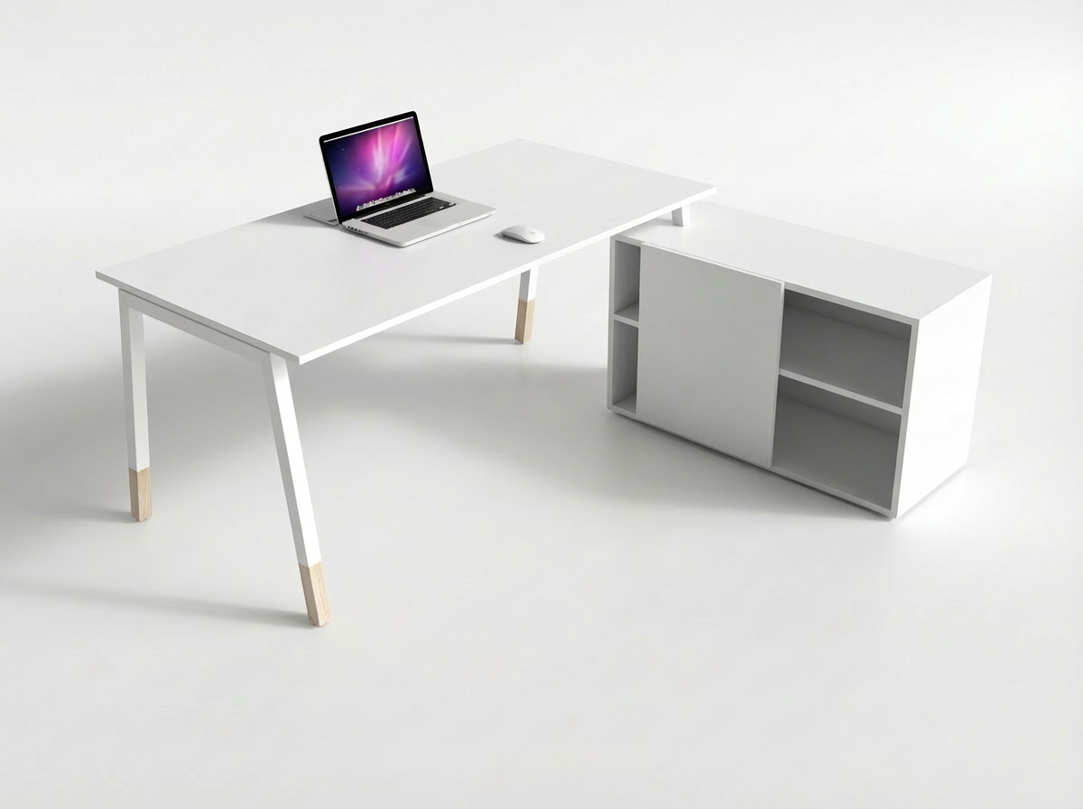 Bureau avec retour LESS A-W – Image 5