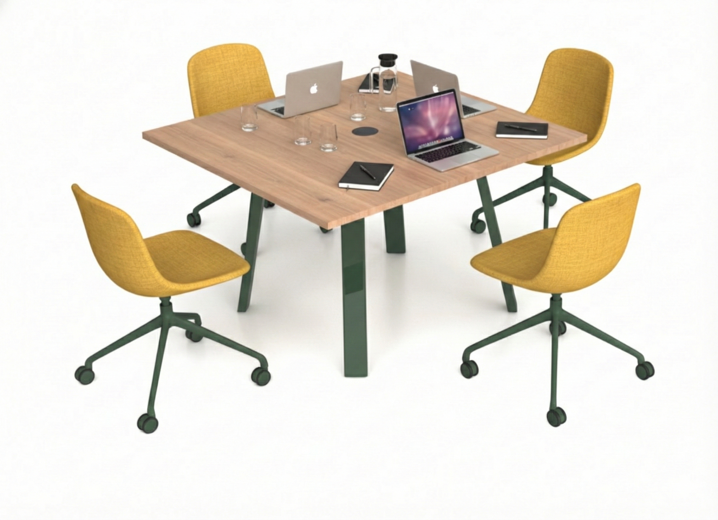 Table de réunion END-M 4 places – Image 3