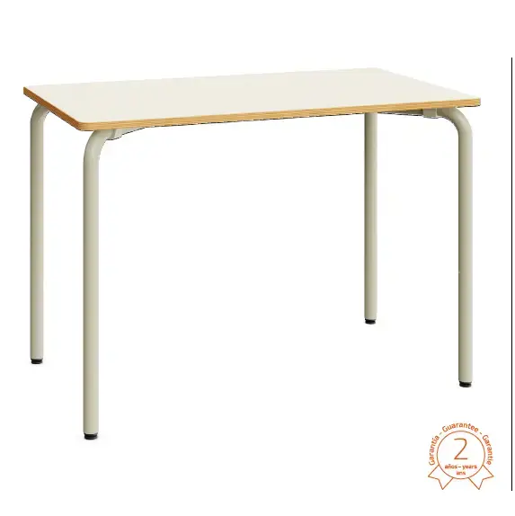 Table de cours 2 personnes 130 x 50 cm – mobilier scolaire professionnel